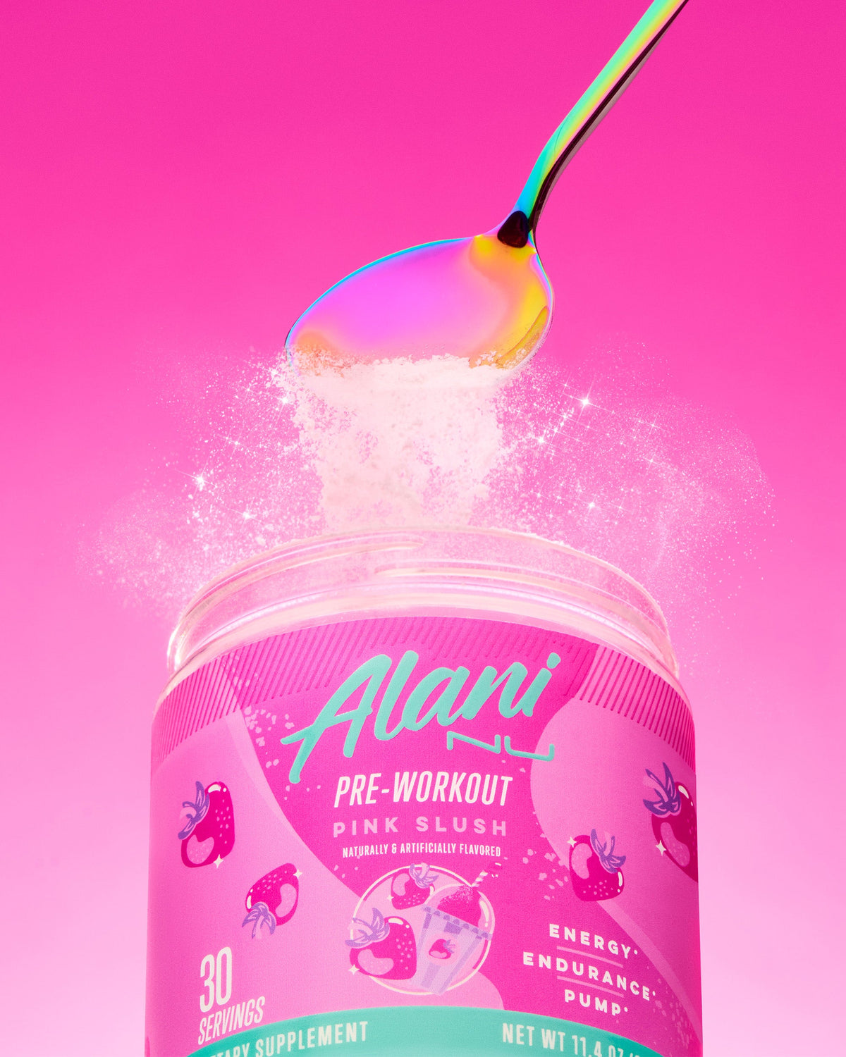 Pink Slush Pre-Workout Formula, 30 Servings