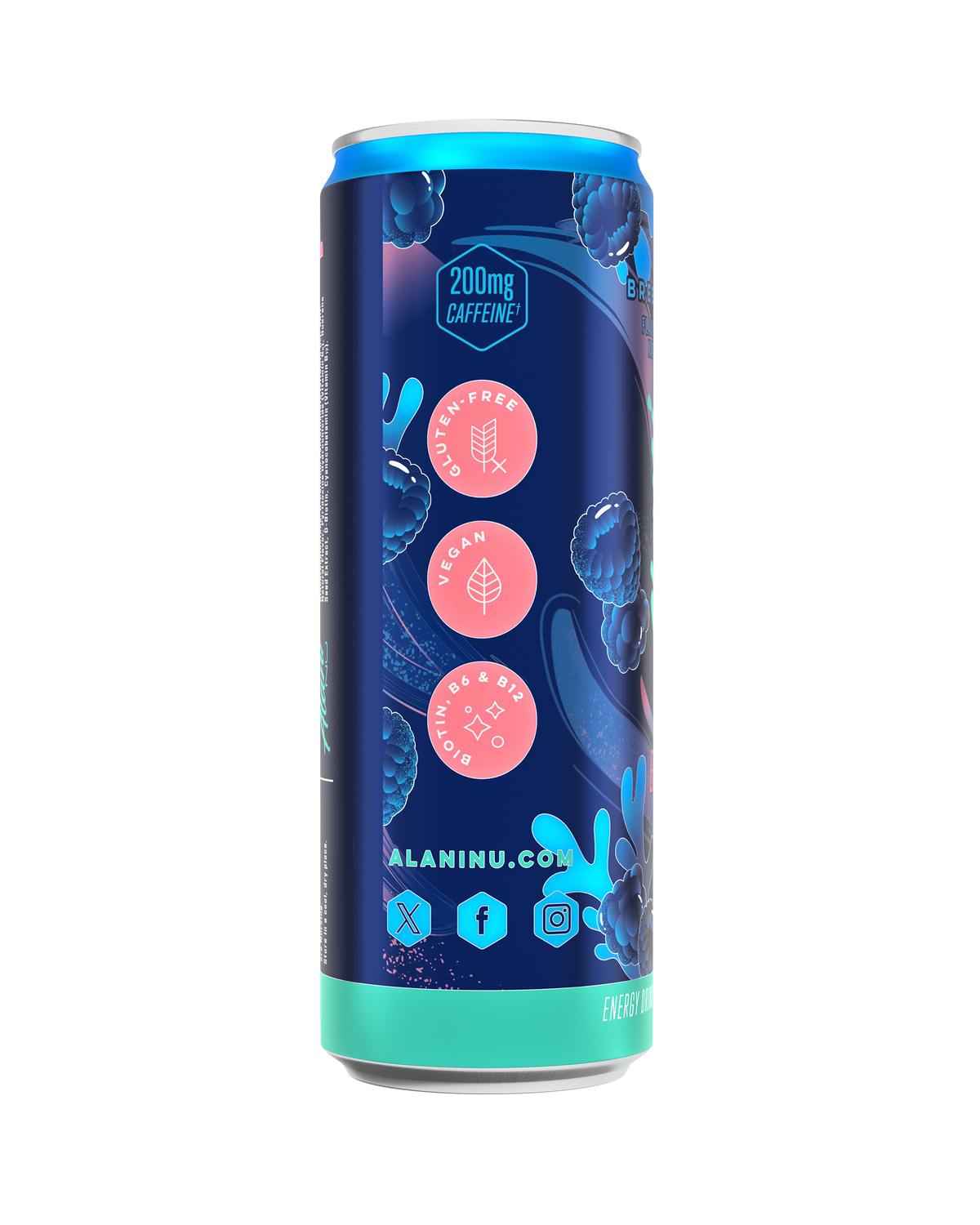 Breezeberry Energy Drink - 12-Pack