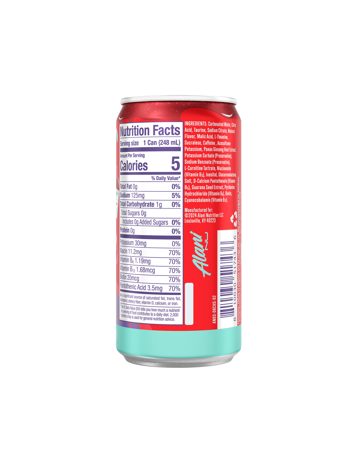 Cherry Slush Mini Energy Drinks, 24-Pack