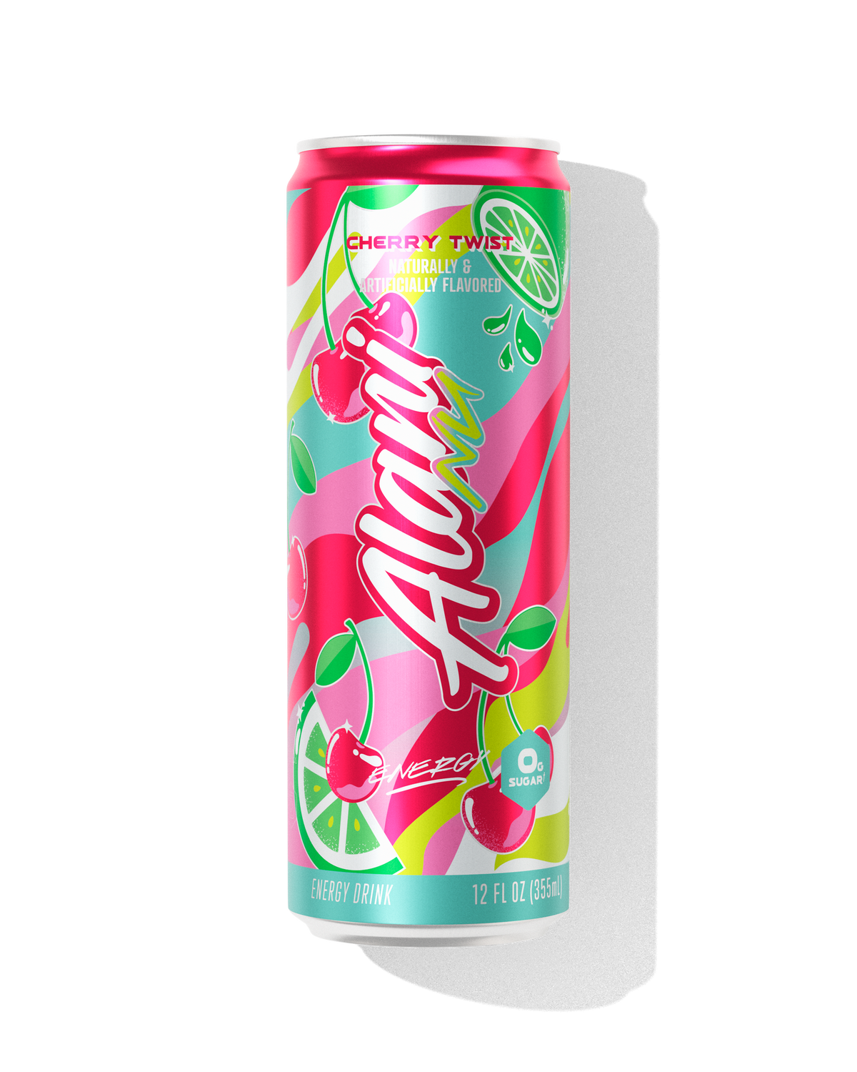 Cherry Twist Energy Drinks, 12-Pack