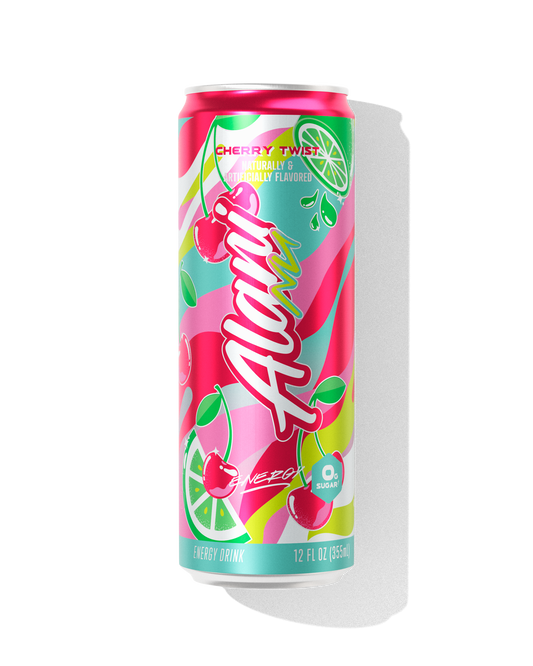 Cherry Twist Energy Drinks, 12-Pack